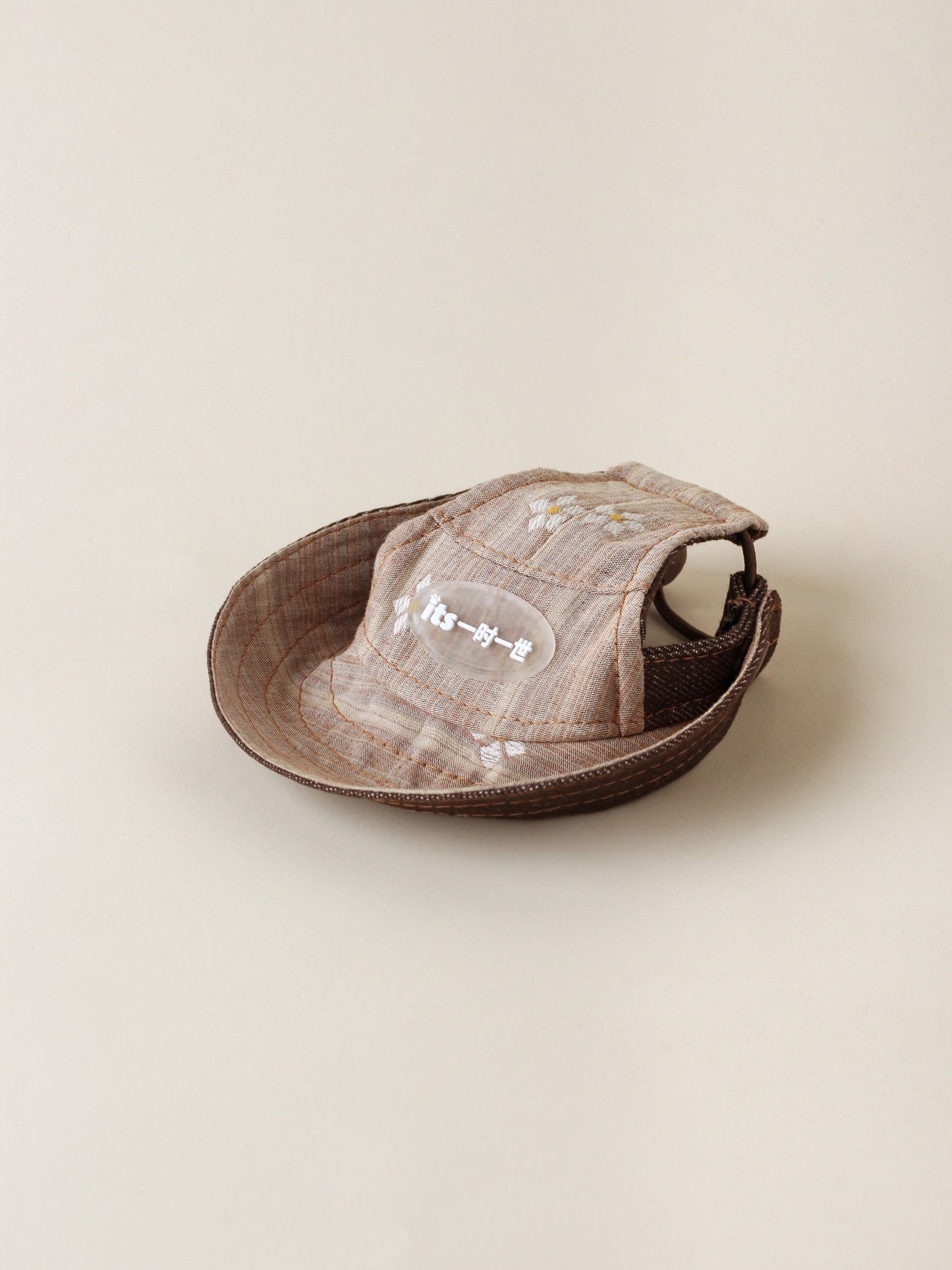 ♥Cowboy is Coming♥ Outdoor Hat & Drool Bib with Cowboy Look