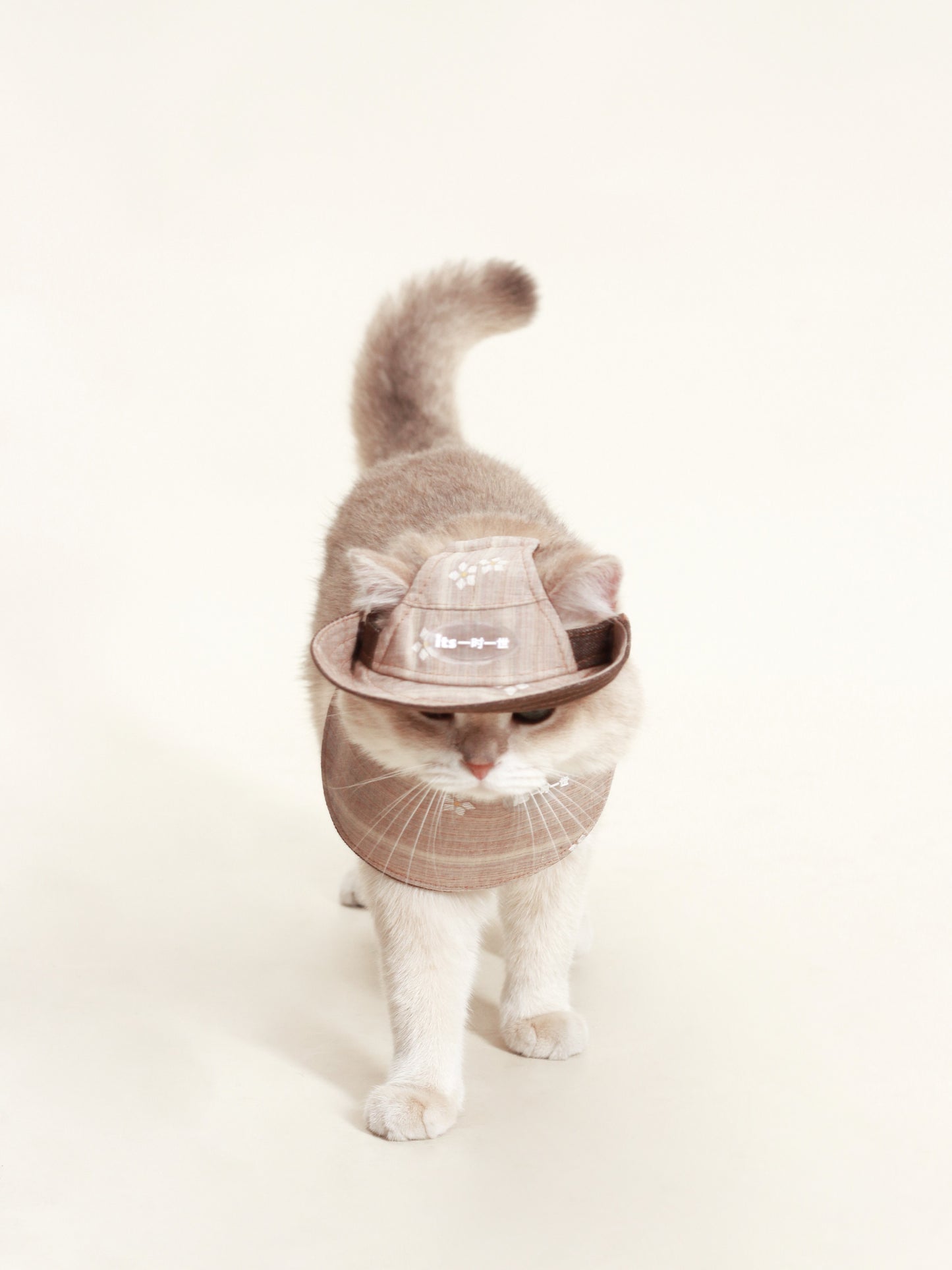 ♥Cowboy is Coming♥ Outdoor Hat & Drool Bib with Cowboy Look