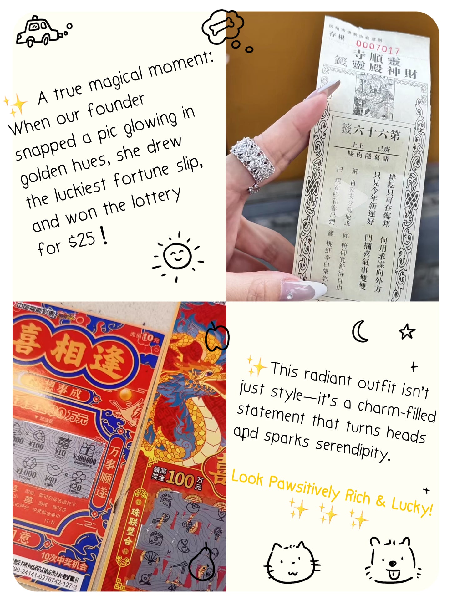 ♥Money Money Come to Me~♥ 「Auspicious Gilt」Prosperity Attire: Neo-Chinese Style Cat & Dog Apparel,Feng Shui-Inspired/Hand-made/Limited Edition