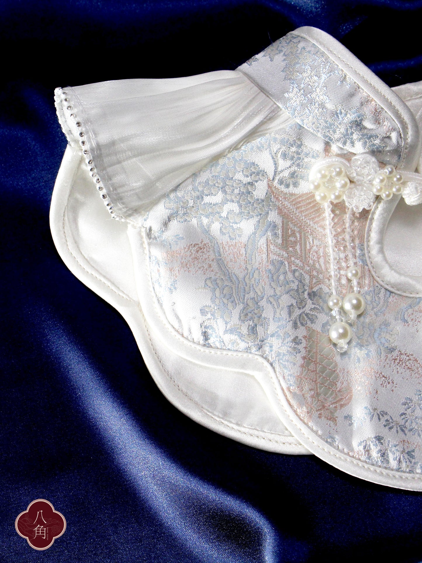 ♥Oh My Angel~♥ 'Rippling Cloud' Neo-Chinese Style Cat and Dog Shawls & Drool Bibs, Hand-made/Limited Edition
