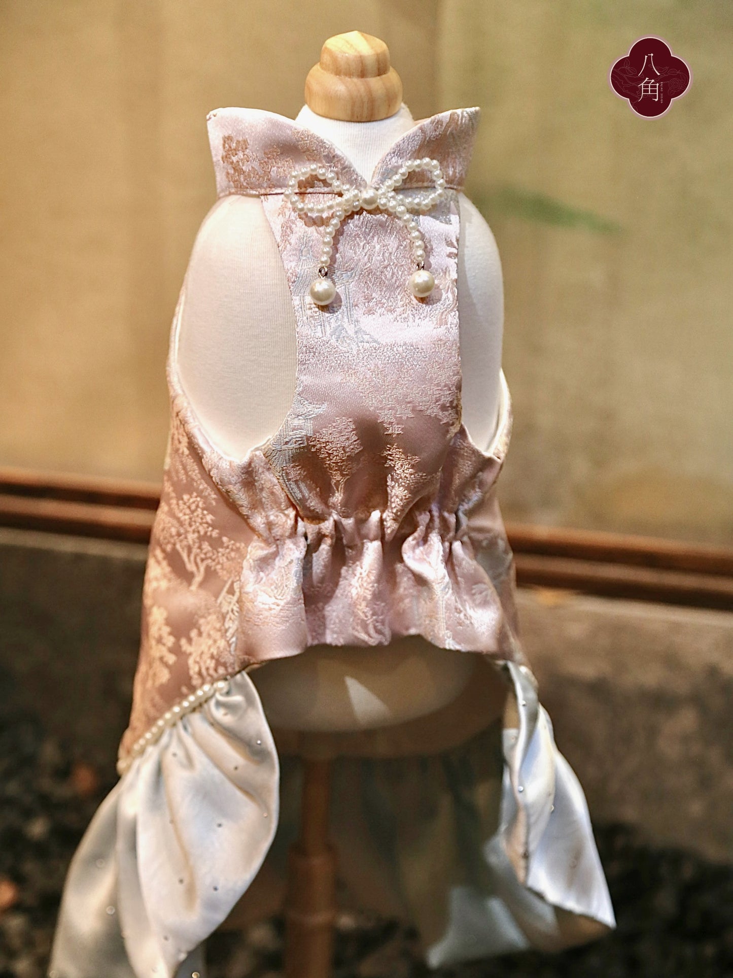 ♥Go for a Picnic~♥ Neo-Chinese Style Dress for Cats and Dogs, Hand-made/Hanfu/Outing Outfit
