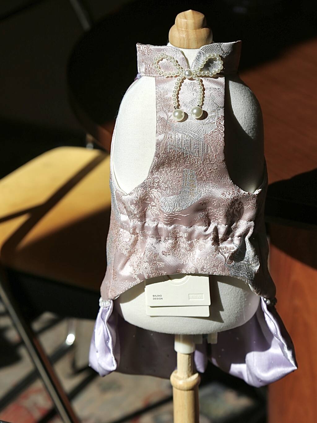 Go for a Picnic: Neo-Chinese Style clothes for dogs and cats, hand-made/party/outing outfit